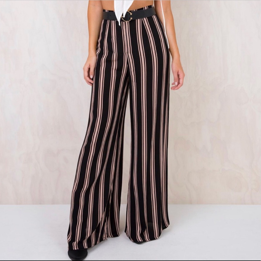Princess Polly High-Waisted Wide Leg Pants
